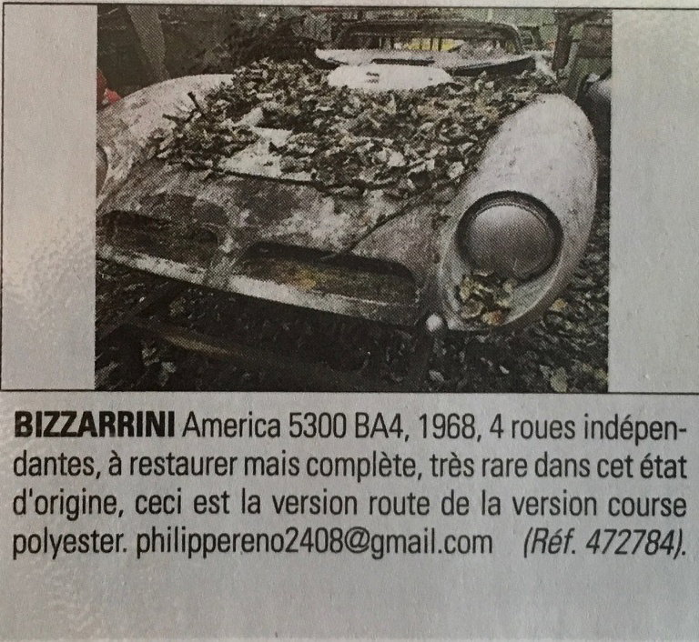 1968 Bizzarrini 5300 Strada - BA4 SOLD SOLD SOLD, foto 5