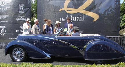 1936 Delahaye 135 - Figoni Streamlined Competition Disappearing Top Convertible