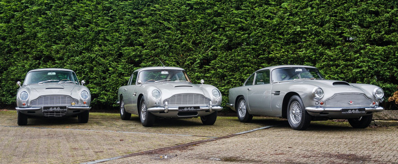 Aston Martin DB4, DB5 and DB6 – A Silver Birch trio in one fell 