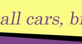 Small Cars, Big Bang Small Cars, Big Bang