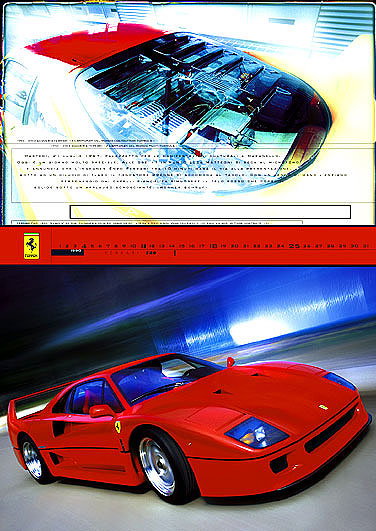 Official Ferrari Calendar 2003 | Classic Driver Magazine