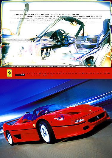 Official Ferrari Calendar 2003 | Classic Driver Magazine