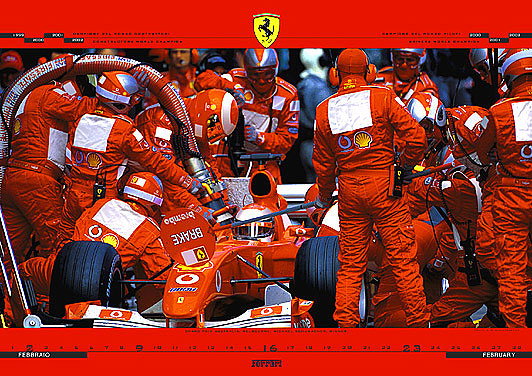 Official Ferrari Calendar 2003 | Classic Driver Magazine