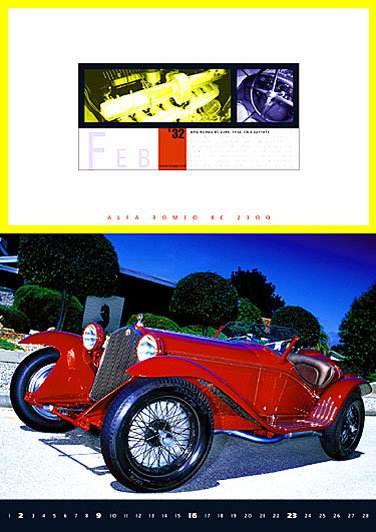 Official Ferrari Calendar 2003 | Classic Driver Magazine
