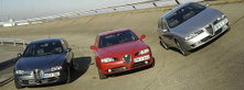 Alfa Romeo startet sportliche TI-Serie und Alfa 166 Luxury Alfa Romeo startet sportliche TI-Serie und Alfa 166 Luxury