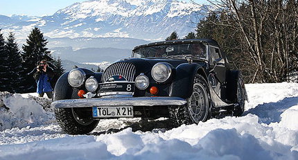 Driftshow im Schnee