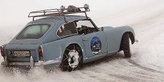 Driftshow im Schnee