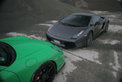 Porsche 911 GT3 RS & Lamborghini Gallardo Superleggera Porsche 911 GT3 RS & Lamborghini Gallardo Superleggera