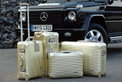 Rimowa Topas Aluminiumkoffer: Reisegold Rimowa Topas Aluminiumkoffer: Reisegold