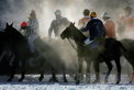 24. Cartier Polo World Cup on Snow: Polo in weiß 24. Cartier Polo World Cup on Snow: Polo in weiß