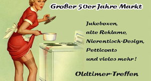 „Fifties Markt“ im Meilenwerk Düsseldorf „Fifties Markt“ im Meilenwerk Düsseldorf
