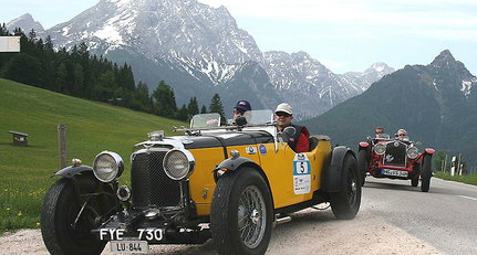 22. Kitzbüheler Alpenrallye: Classic Cars erobern die Alpen 22. Kitzbüheler Alpenrallye: Classic Cars erobern die Alpen