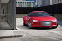 Audi e-tron: U-Turn mit vier Elektromotoren Audi e-tron: U-Turn mit vier Elektromotoren
