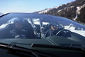 Indigo trifft Lamborghini: Schwarz-Weiß-Kombination