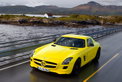 Mercedes-Benz SLS AMG E-Cell: Gelber Blitz