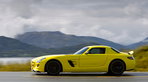 Mercedes-Benz SLS AMG E-Cell: Gelber Blitz