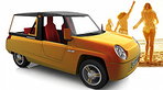 Rinspeed Bamboo: Das E-Mobil von Saint-Tropez