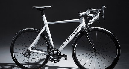 Carbon-Rennrad für den Range Rover Evoque