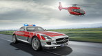 Mercedes SLS AMG Rettungswagen: Ärzte ohne Tempogrenzen Mercedes SLS AMG Rettungswagen: Ärzte ohne Tempogrenzen