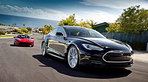 Tesla Model S: Erste Bilder Tesla Model S: Erste Bilder