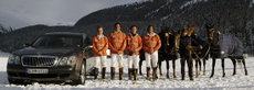 Maybach and the St Moritz Cartier Polo World Cup on Snow 2003 Maybach and the St Moritz Cartier Polo World Cup on Snow 2003