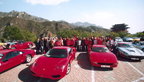Grand parade in Tian-an-Men square to celebrate 10 years of Ferrari in China Grand parade in Tian-an-Men square to celebrate 10 years of Ferrari in China
