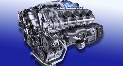 New AMG V8 engine with 510 hp