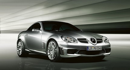 The Mercedes-Benz SLK 55 AMG special series The Mercedes-Benz SLK 55 AMG special series
