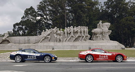 The Ferrari Panamerican 20,000 - the journey begins The Ferrari Panamerican 20,000 - the journey begins