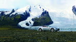 LA Launch of  Aston Martin V8 Vantage Roadster