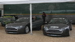 The Aston Martin  Rally GT  put through its paces