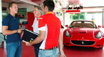 Schumacher Tests New Ferrari California Schumacher Tests New Ferrari California