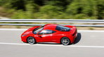 Ferrari 458 Italia: Innenraum und Fahraufnahmen Ferrari 458 Italia: Innenraum und Fahraufnahmen