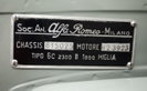 Alfa Romeo 6C 2300B Mille Miglia Berlinetta 1938 Alfa Romeo 6C 2300B Mille Miglia Berlinetta 1938