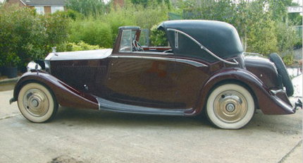 Rolls-Royce 25/30 H.P. Sedanca Coupe by Barker 1936 Rolls-Royce 25/30 H.P. Sedanca Coupe by Barker 1936