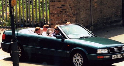 Audi A4 Cabriolet 2.3E - Ex-HRH the Princess of Wales 1994 Audi A4 Cabriolet 2.3E - Ex-HRH the Princess of Wales 1994