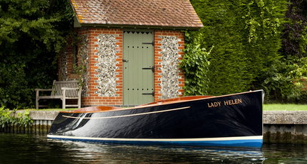 Lady Helen on her mooring