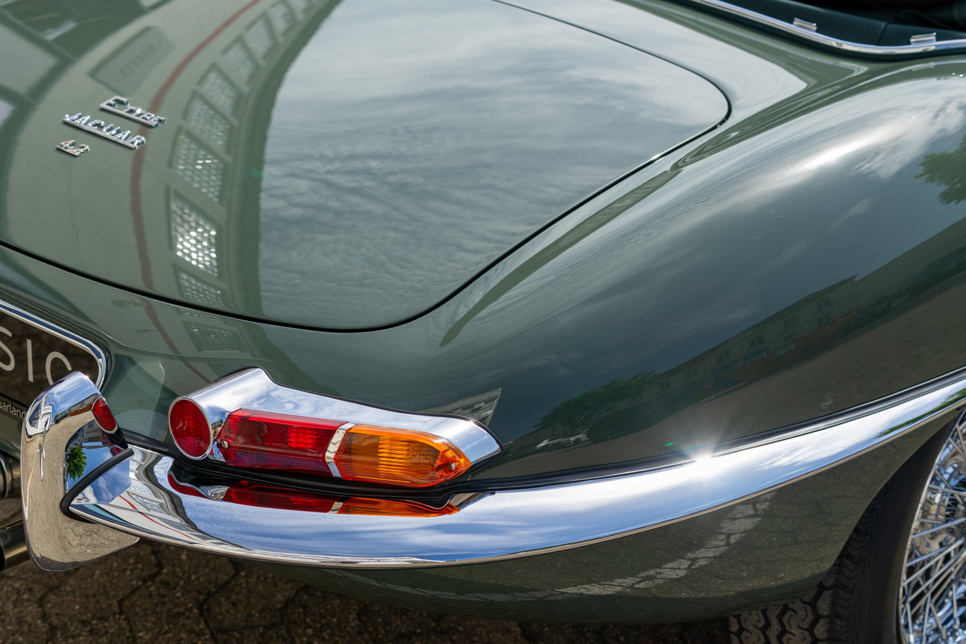 1967 Jaguar E-Type SI - 4.2 OTS Matching Numbers - Concours Qualität, foto 11
