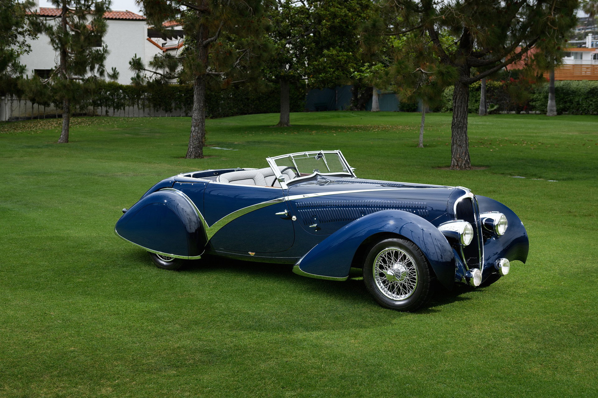 1936 Delahaye 135 - Figoni Streamlined Competition Disappearing Top Convertible, foto 4