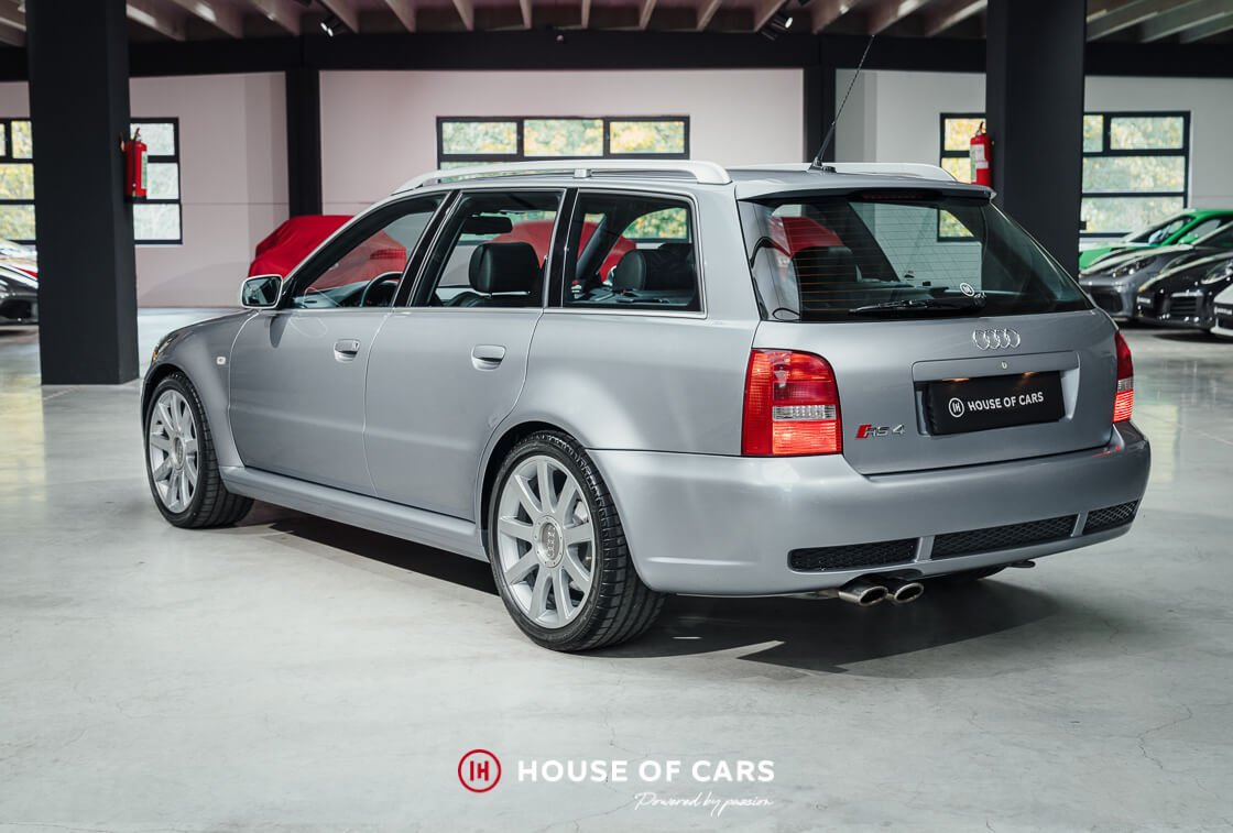 2001 Audi RS 4 - B5 AVANT AVUS SILVER METALLIC - FULL AUDI HISTORY, foto 9