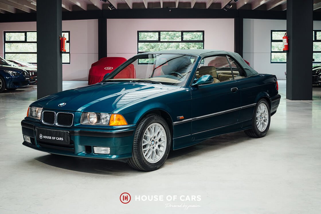 1995 BMW 320 - i CABRIOLET 1ST BELGIAN OWNER - LOW MILEAGE !, foto 2