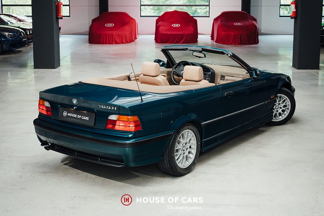 1995 BMW 320 - i CABRIOLET 1ST BELGIAN OWNER - LOW MILEAGE !, foto 7