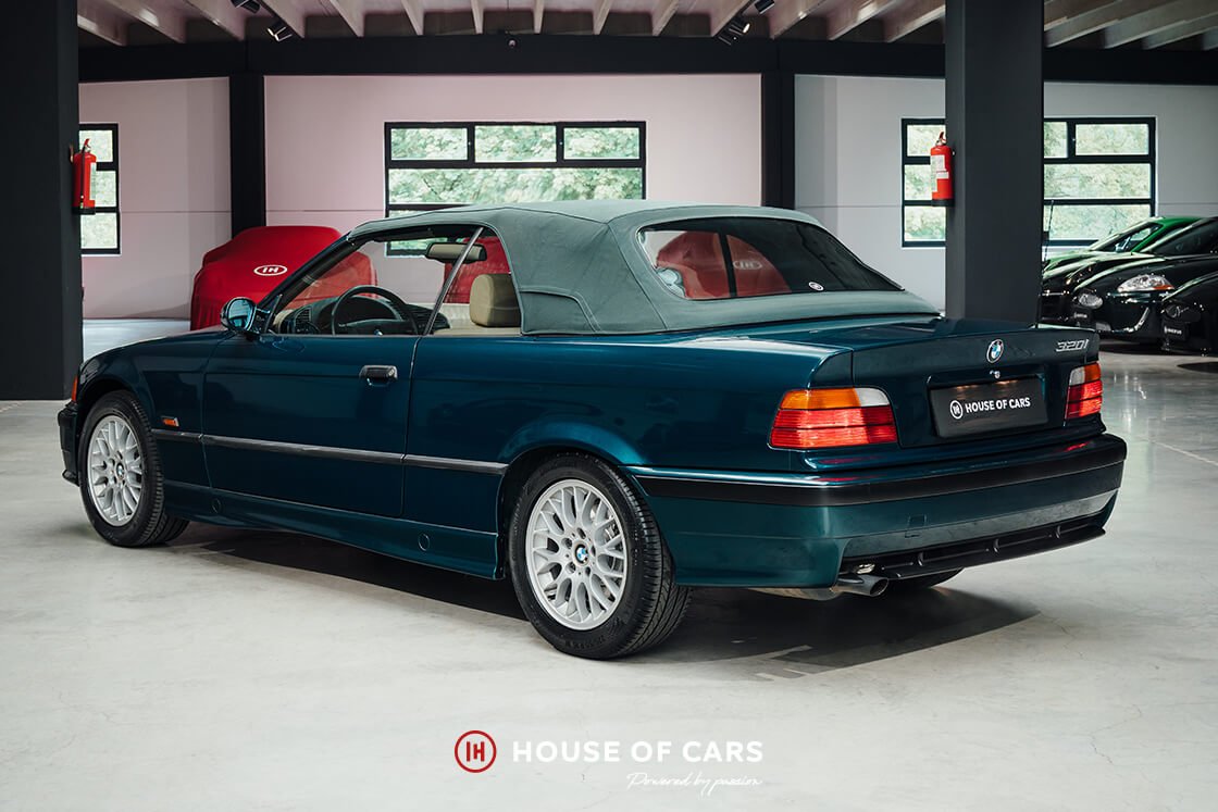 1995 BMW 320 - i CABRIOLET 1ST BELGIAN OWNER - LOW MILEAGE !, foto 9
