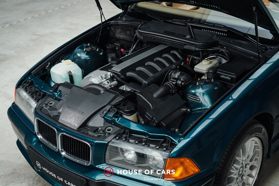 1995 BMW 320 - i CABRIOLET 1ST BELGIAN OWNER - LOW MILEAGE !, foto 12