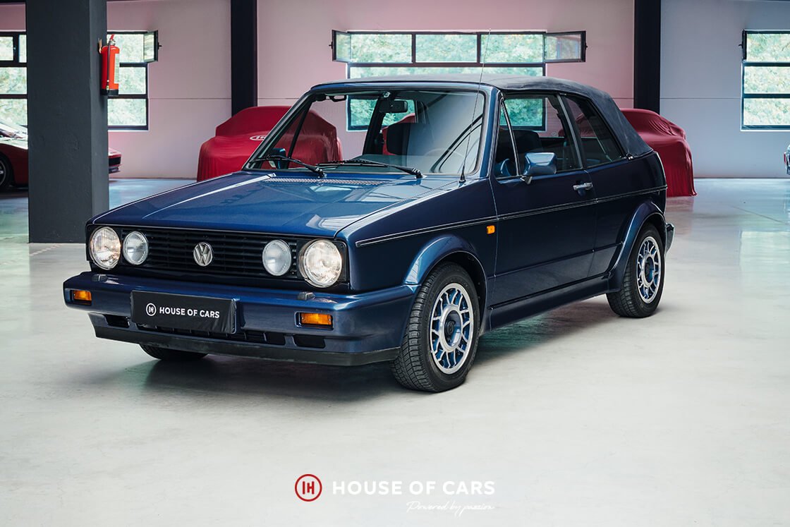 1992 VW Golf - Golf I 1.8i Cabriolet 1992 – Low mileage – Triple blue, foto 2