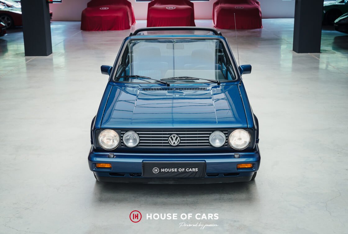 1992 VW Golf - Golf I 1.8i Cabriolet 1992 – Low mileage – Triple blue, foto 3