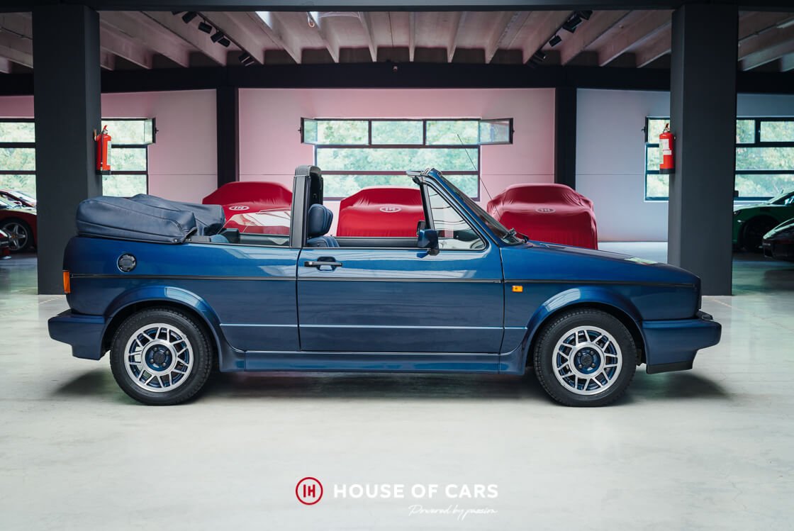1992 VW Golf - Golf I 1.8i Cabriolet 1992 – Low mileage – Triple blue, foto 5