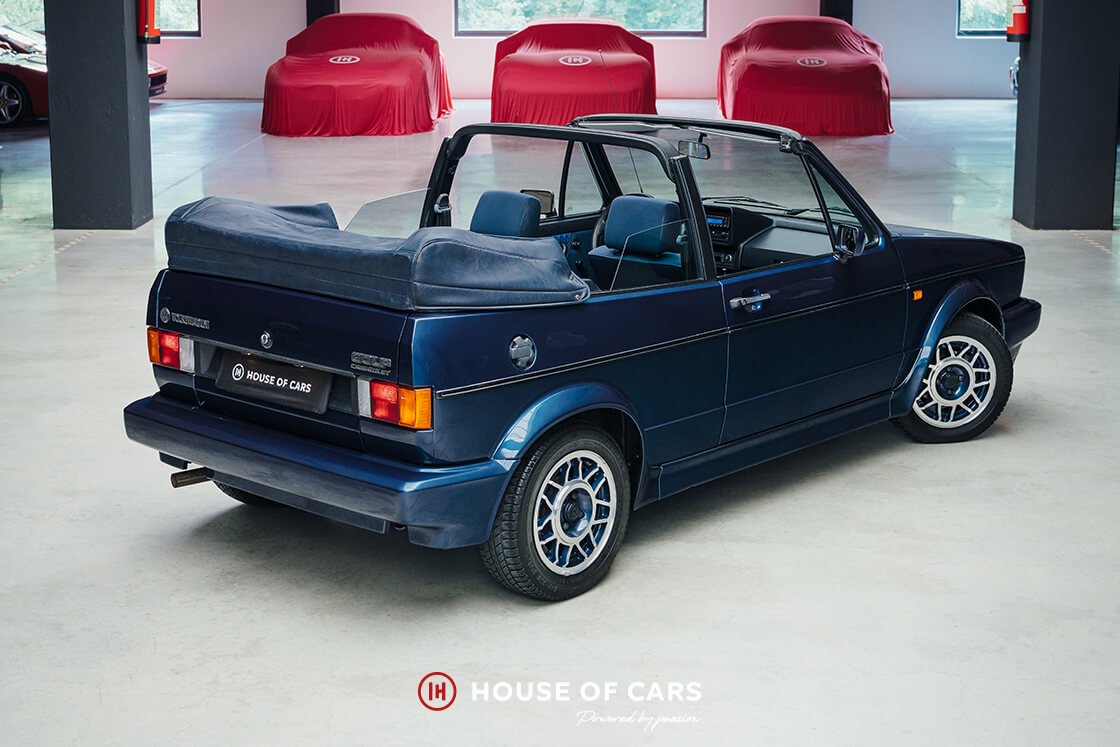 1992 VW Golf - Golf I 1.8i Cabriolet 1992 – Low mileage – Triple blue, foto 7