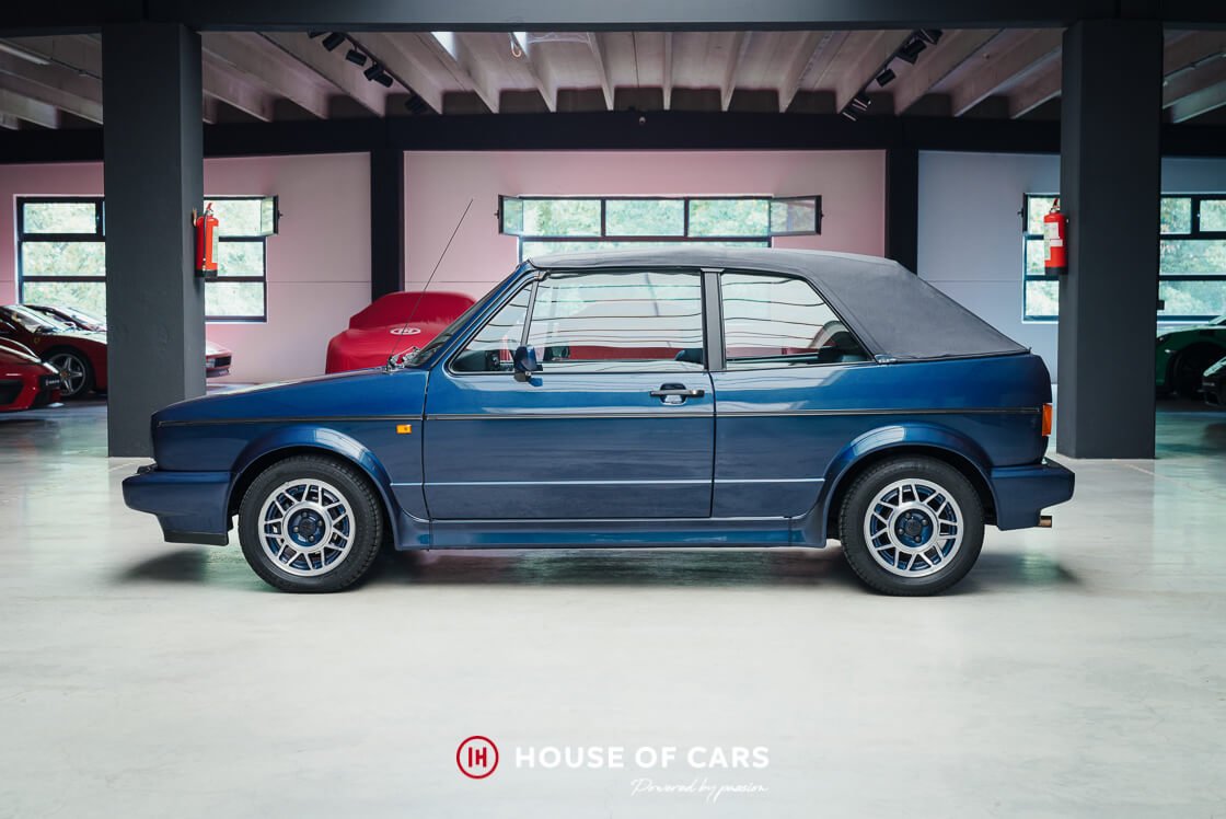 1992 VW Golf - Golf I 1.8i Cabriolet 1992 – Low mileage – Triple blue, foto 10