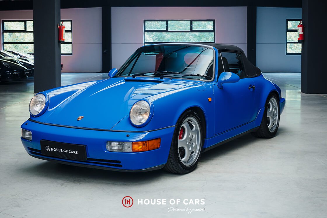 1992 Porsche 911 / 964 Carrera - 4 MK2 CABRIOLET MANUAL ENGINE REBUILT - MATCHING, foto 2